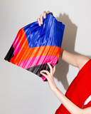RAINBOW pleated bag
