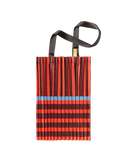 RAVELLO RED pleated bag