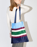 SORRENTO BLUE pleated bag