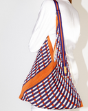 Y SOPHIA TERRACOTTA pleated bag