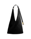 Y CLAUDIA BLACK pleated bag