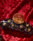 Klamra do włosów słońce i gwiazdy Sun and Stars Astrology