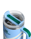 Stanley Quencher H2.O FlowState™ Tumbler 0.89 L Cornflower Chevron