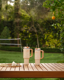 Stanley Quencher H2.O FlowState™ Tumbler 0.89 L Apricot Palms