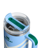 Stanley Quencher H2.O FlowState™ Tumbler 1.18 L Cornflower Chevron