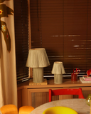 Lampa stołowa zielona Myra Silk Sage