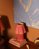 Lampa stołowa różowa Myra Silk Fuchsia