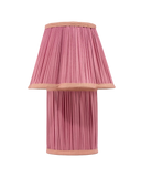 Lampa stołowa różowa Myra Silk Fuchsia