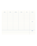 Weekly desk planner - Deskplanner Daisy