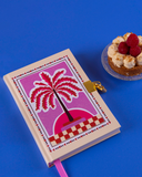 Personal notebook with padlock - Palmtree