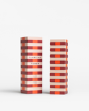 Drewniana gra Jenga Printworks w intensywnych kolorach, z solidnymi klockami do emocjonującej zabawy dla dzieci i dorosłych.