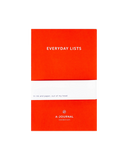Tear-off notebook - list - Red