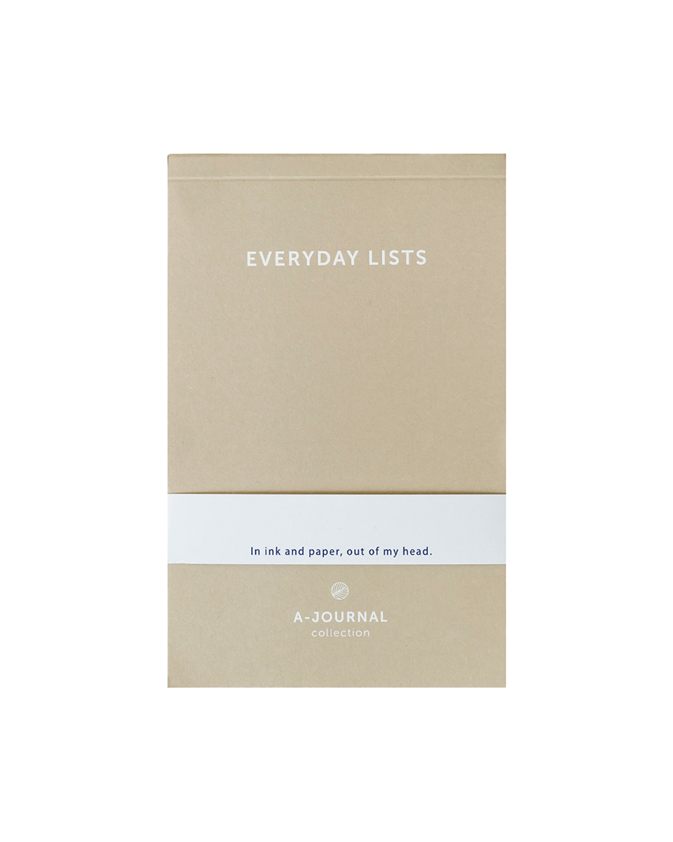 Tear Off Notebook Tear-off notebook - list - Beige – Bash Living