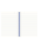 A5 spiral notebook - Spiral Flow