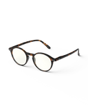 Okulary Izipizi SCREEN D Tortoise blokujące światło niebieskie – widok z przodu