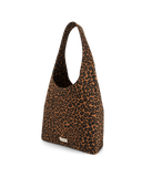 Torebka hobo Richelieu Leopard w panterkę – widok z boku