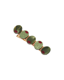 Spinka do włosów oliwki Green Olive Alligator