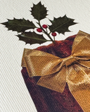 Kartka świąteczna z kopertą Christmas Cake Gold